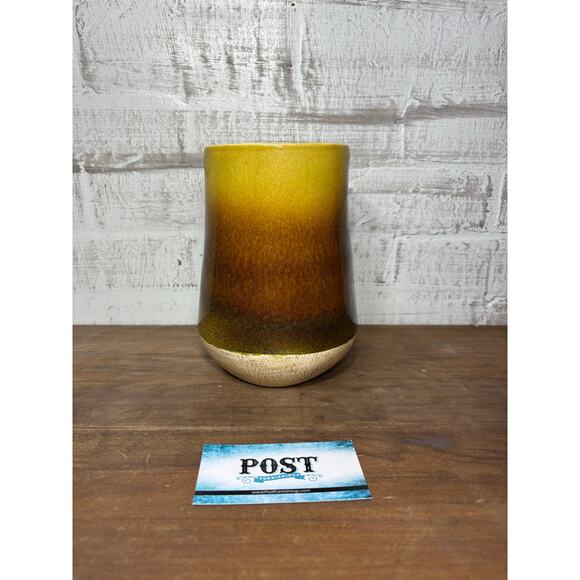 Ombré Glazed Clay Vase - Picture 1 of 4